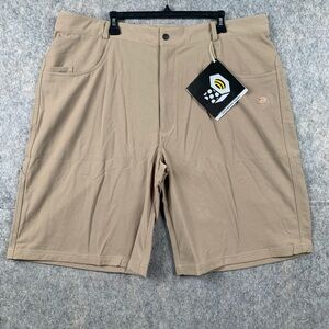 Mountain‎ Hardware Excursion Shorts Mens Sz XXL outdoor hiking khaki shorts NWT